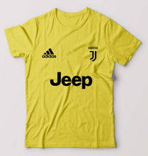 Load image into Gallery viewer, Juventus F.C. 2021-22 T-Shirt for Men-Yellow-Ektarfa.online