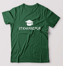 Load image into Gallery viewer, IIT Kharagpur T-Shirt for Men-Bottle Green-Ektarfa.online