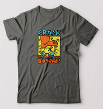 Load image into Gallery viewer, Keith Haring T-Shirt for Men-Charcoal-Ektarfa.online