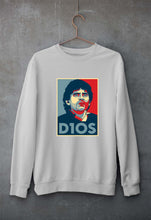 Load image into Gallery viewer, Diego Maradona Unisex Sweatshirt for Men/Women-Grey Melange-Ektarfa.online