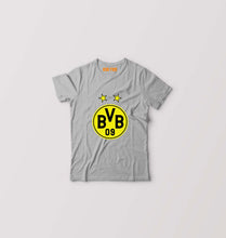 Load image into Gallery viewer, Borussia Dortmund Kids T-Shirt for Boy/Girl-Grey-Ektarfa.online