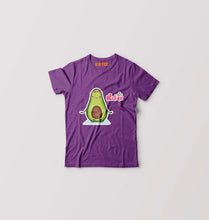 Load image into Gallery viewer, Avocado Relax Kids T-Shirt for Boy/Girl-Purple-Ektarfa.online