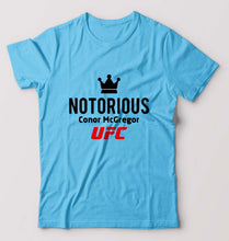 Load image into Gallery viewer, Conor McGregor UFC T-Shirt for Men-Light Blue-Ektarfa.online