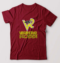 Load image into Gallery viewer, Valentino Rossi(VR 46) T-Shirt for Men-Maroon-Ektarfa.online
