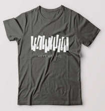 Load image into Gallery viewer, Piano T-Shirt for Men-Charcoal-Ektarfa.online