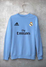Load image into Gallery viewer, Real Madrid Unisex Sweatshirt for Men/Women-Baby Blue-Ektarfa.online