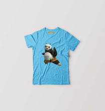 Load image into Gallery viewer, Kung Fu Panda Kids T-Shirt for Boy/Girl-Light Blue-Ektarfa.online
