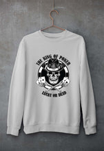 Load image into Gallery viewer, Poker Unisex Sweatshirt for Men/Women-Grey Melange-Ektarfa.online