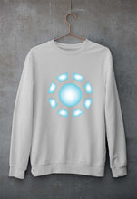 Load image into Gallery viewer, ARC REACTOR Iron Man Superhero Unisex Sweatshirt for Men/Women-Grey Melange-Ektarfa.online