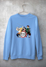 Load image into Gallery viewer, Demon Slayer Unisex Sweatshirt for Men/Women-Baby Blue-Ektarfa.online