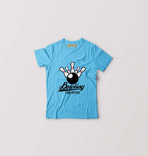 Load image into Gallery viewer, Bowling Champion Kids T-Shirt for Boy/Girl-Light Blue-Ektarfa.online