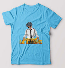 Load image into Gallery viewer, PUBG Player Unknown's Battleground T-Shirt for Men-Light Blue-Ektarfa.online