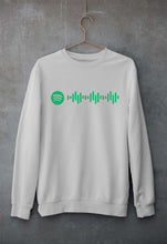 Load image into Gallery viewer, Spotify Unisex Sweatshirt for Men/Women-Grey Melange-Ektarfa.online