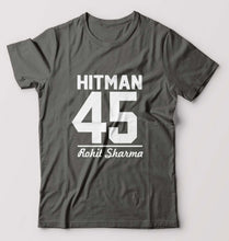 Load image into Gallery viewer, Rohit Sharma T-Shirt for Men-Charcoal-Ektarfa.online
