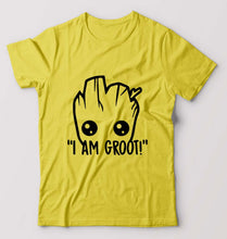 Load image into Gallery viewer, Groot T-Shirt for Men-Yellow-Ektarfa.online