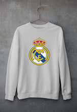 Load image into Gallery viewer, Real Madrid Unisex Sweatshirt for Men/Women-Grey Melange-Ektarfa.online