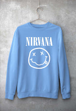 Load image into Gallery viewer, Nirvana Unisex Sweatshirt for Men/Women-Baby Blue-Ektarfa.online