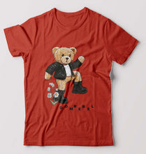 Load image into Gallery viewer, Domrebel Taddy T-Shirt for Men-Brick Red-Ektarfa.online
