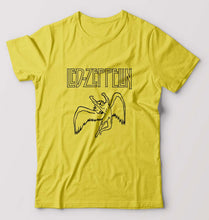 Load image into Gallery viewer, Led Zeppelin T-Shirt for Men-Yellow-Ektarfa.online