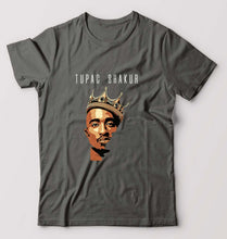 Load image into Gallery viewer, 2Pac Tupac T-Shirt for Men-Charcoal-Ektarfa.online