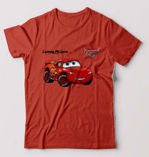 Load image into Gallery viewer, Lightning McQueen T-Shirt for Men-Brick Red-Ektarfa.online