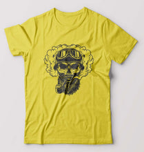 Load image into Gallery viewer, Skull T-Shirt for Men-Yellow-Ektarfa.online