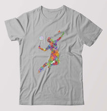Load image into Gallery viewer, Badminton T-Shirt for Men-Grey Melange-Ektarfa.online
