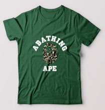Load image into Gallery viewer, A Bathing Ape T-Shirt for Men-Bottle Green-Ektarfa.online