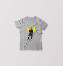 Load image into Gallery viewer, Messi Kids T-Shirt for Boy/Girl-Grey Melange-Ektarfa.online