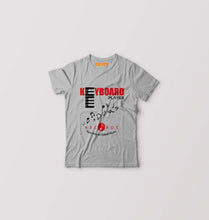 Load image into Gallery viewer, Piano Keyboard Kids T-Shirt for Boy/Girl-Grey-Ektarfa.online