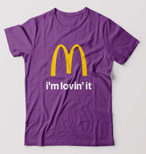 Load image into Gallery viewer, McDonald’s T-Shirt for Men-Purple-Ektarfa.online