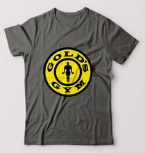 Load image into Gallery viewer, Gold's Gym T-Shirt for Men-Carcoal-Ektarfa.online