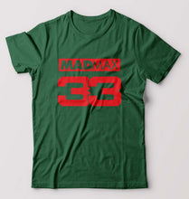 Load image into Gallery viewer, Max Verstappen T-Shirt for Men-Bottle Green-Ektarfa.online