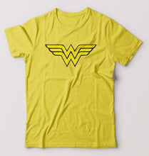 Load image into Gallery viewer, Wonder Woman Superhero T-Shirt for Men-Yellow-Ektarfa.online