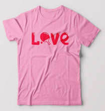 Load image into Gallery viewer, Love Table Tennis (TT) T-Shirt for Men-Light Baby Pink-Ektarfa.online