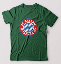 Load image into Gallery viewer, Bayern Munich T-Shirt for Men-Bottle Green-Ektarfa.online