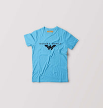 Load image into Gallery viewer, Wonder Woman Superhero Kids T-Shirt for Boy/Girl-Light Blue-Ektarfa.online