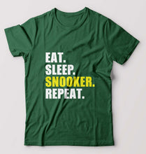 Load image into Gallery viewer, Snooker T-Shirt for Men-Bottle Green-Ektarfa.online
