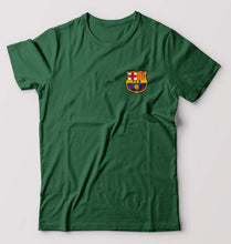 Load image into Gallery viewer, Barcelona Logo T-Shirt for Men-Bottle Green-Ektarfa.online