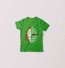 Load image into Gallery viewer, Money Heist Kids T-Shirt for Boy/Girl-Flag Green-Ektarfa.online