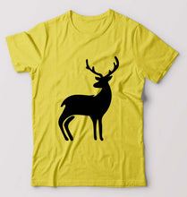 Load image into Gallery viewer, Deer T-Shirt for Men-Yellow-Ektarfa.online