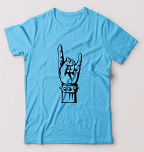 Load image into Gallery viewer, The Rock T-Shirt for Men-Light Blue-Ektarfa.online