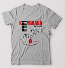 Load image into Gallery viewer, Piano Keyboard T-Shirt for Men-Grey Melange-Ektarfa.online