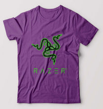 Load image into Gallery viewer, Razer T-Shirt for Men-Purple-Ektarfa.online