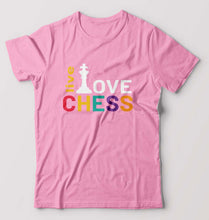 Load image into Gallery viewer, Chess Love T-Shirt for Men-Light Baby Pink-Ektarfa.online