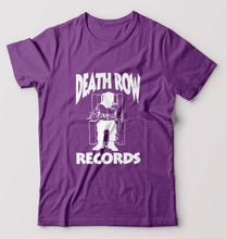 Load image into Gallery viewer, Death Row Records T-Shirt for Men-Purple-Ektarfa.online