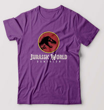 Load image into Gallery viewer, Jurassic World T-Shirt for Men-Purple-Ektarfa.online