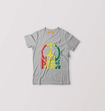 Load image into Gallery viewer, Bob Marley Peace Kids T-Shirt for Boy/Girl-Grey-Ektarfa.online