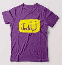 Load image into Gallery viewer, Jack u T-Shirt for Men-Purple-Ektarfa.online