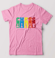 Load image into Gallery viewer, Chess T-Shirt for Men-Light Baby Pink-Ektarfa.online